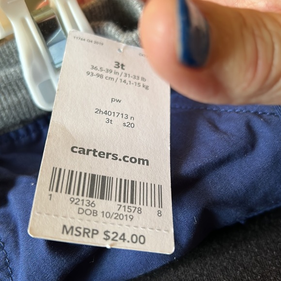 So cute! Carter’s full boys pj set! - Picture 7 of 7